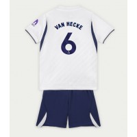 Tottenham Hotspur Jan Paul van Hecke #6 Hemmaställ Barn 2026-27 Korta ärmar (+ Korta byxor)